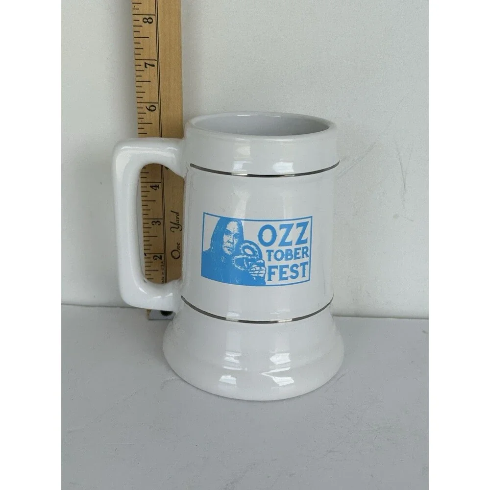 Ozzy Osbourne 2025 Ozz Tober Fest Beer Stein Oktoberfest Flying Saucer Very Rare